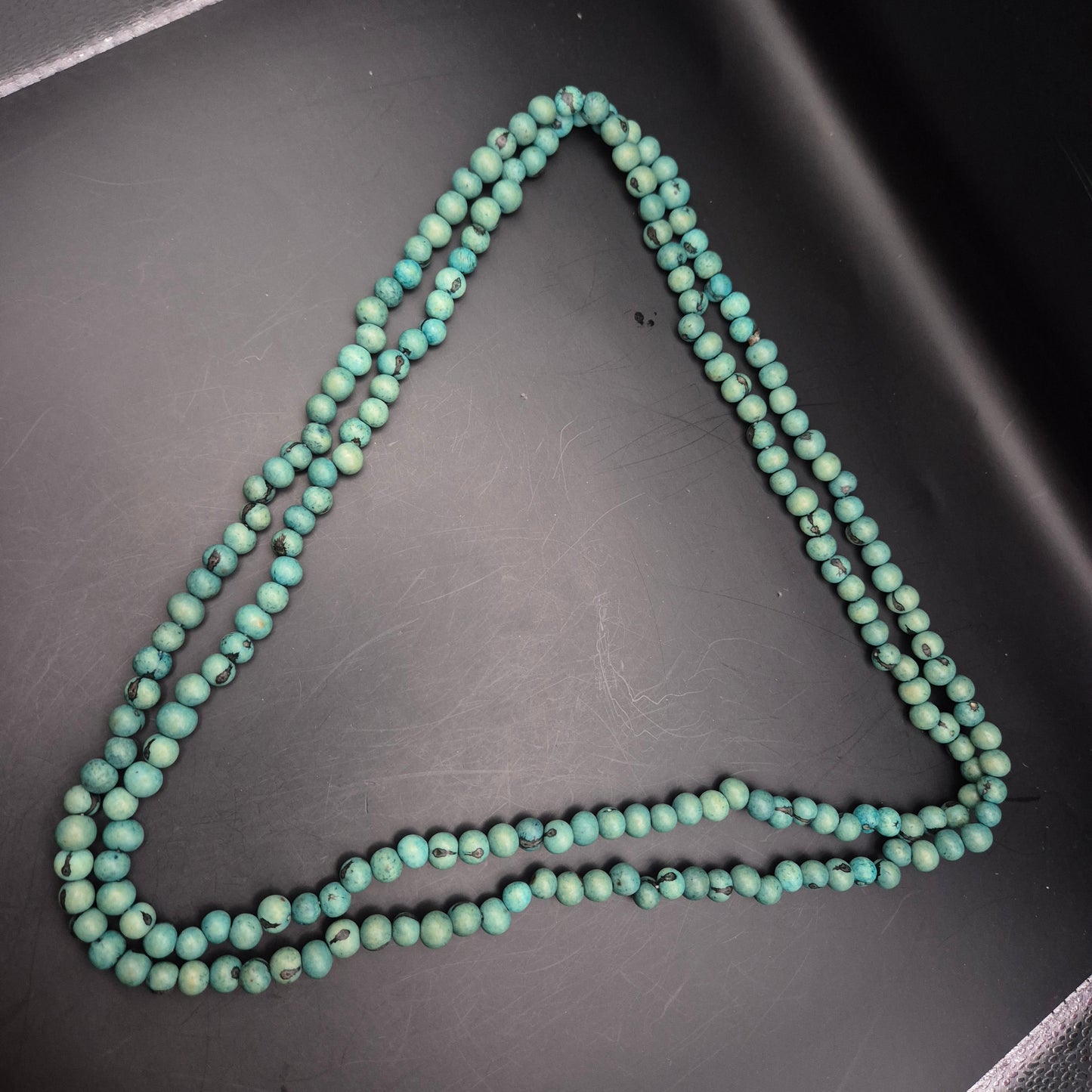 Elegante Türkis-Style Perlenkette – Zeitloses Design für Damen