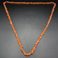 Elegante Karneol Splitterkette – Natürliche Edelstein Kette in Orange