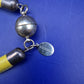 Stilvolles IZELSTUECK Damen Leder Armband – Gelb mit Magnetverschluss