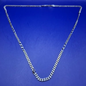Klassische Figaro Herren Kette – Zeitloses Silber-Design