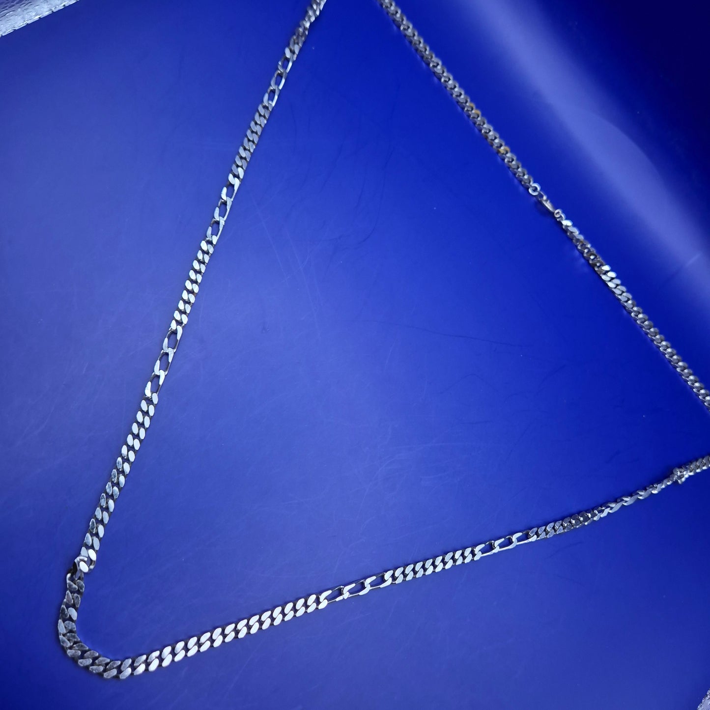 Klassische Figaro Herren Kette – Zeitloses Silber-Design