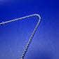 Moderne Edelstahl Damen Kette – Geometrischer Anhänger mit schwarzem Stein