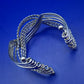 Elegantes Damen Armband – Mehrreihiges Design mit Kordelketten