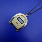 Vintage Hufeisen Digital Uhr Kette – Goldfarbenes Glücksbringer Design