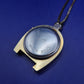 Vintage Hufeisen Digital Uhr Kette – Goldfarbenes Glücksbringer Design