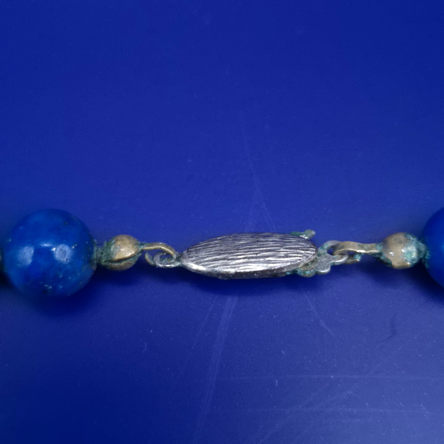 Elegante Lapislazuli Halskette – Tiefblaues Design mit 925 Silber Verschluss