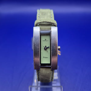 Elegante Perfect Damen Uhr – Stilvolles Grün mit Calipso-Design
