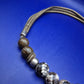 Statement Damen Kette mit exotischen Perlen - Einzigartiger Look