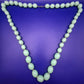 Stilvolle Jade-Optik Perlenkette – Klassisches Design in Sanftem Grün