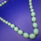Stilvolle Jade-Optik Perlenkette – Klassisches Design in Sanftem Grün
