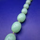 Stilvolle Jade-Optik Perlenkette – Klassisches Design in Sanftem Grün