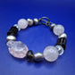 Exklusives Edelstein Damen Armband – Rosenquarz & Perlen Design