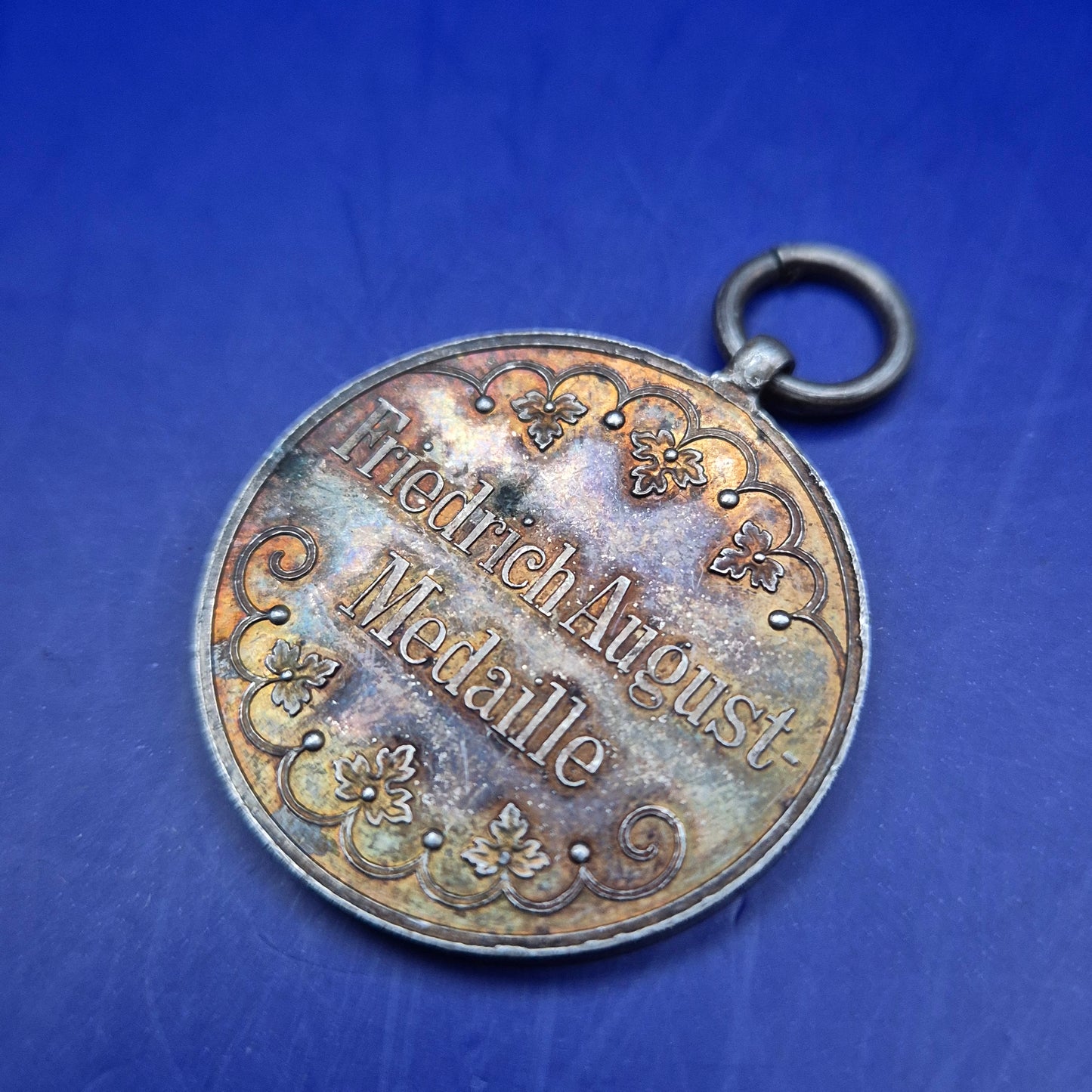 Antike Friedrich August Medaille Silber – Sachsen 1905-1918