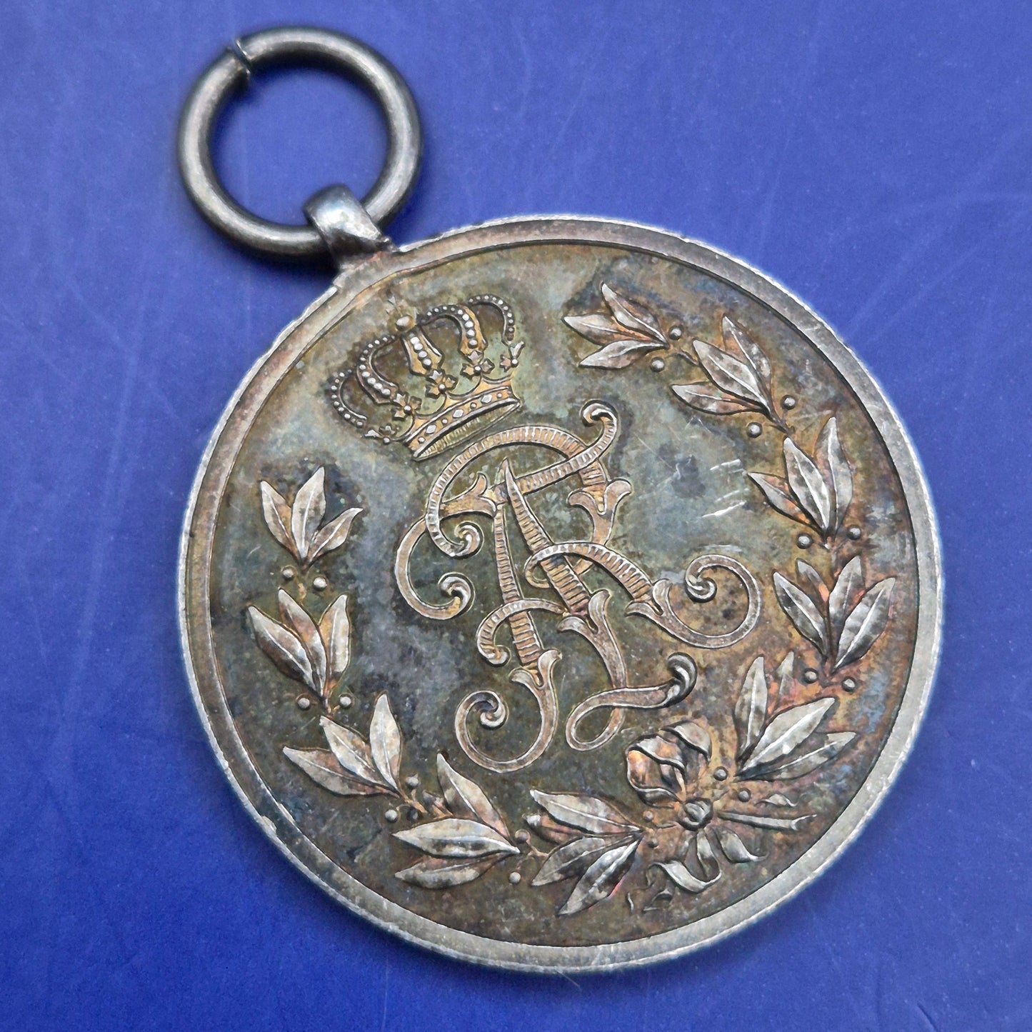 Antike Friedrich August Medaille Silber – Sachsen 1905-1918