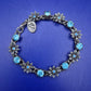 Elegantes Nolan Miller Armband – Vintage-Stil mit Blauen Kristallen