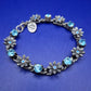 Elegantes Nolan Miller Armband – Vintage-Stil mit Blauen Kristallen