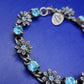 Elegantes Nolan Miller Armband – Vintage-Stil mit Blauen Kristallen