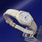 Vintage Damen Uhr – Weißes Gitter-Design mit Retro-Charme