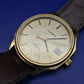 Klassische Alpina Herren Uhr – Goldfarben mit strukturiertem Zifferblatt