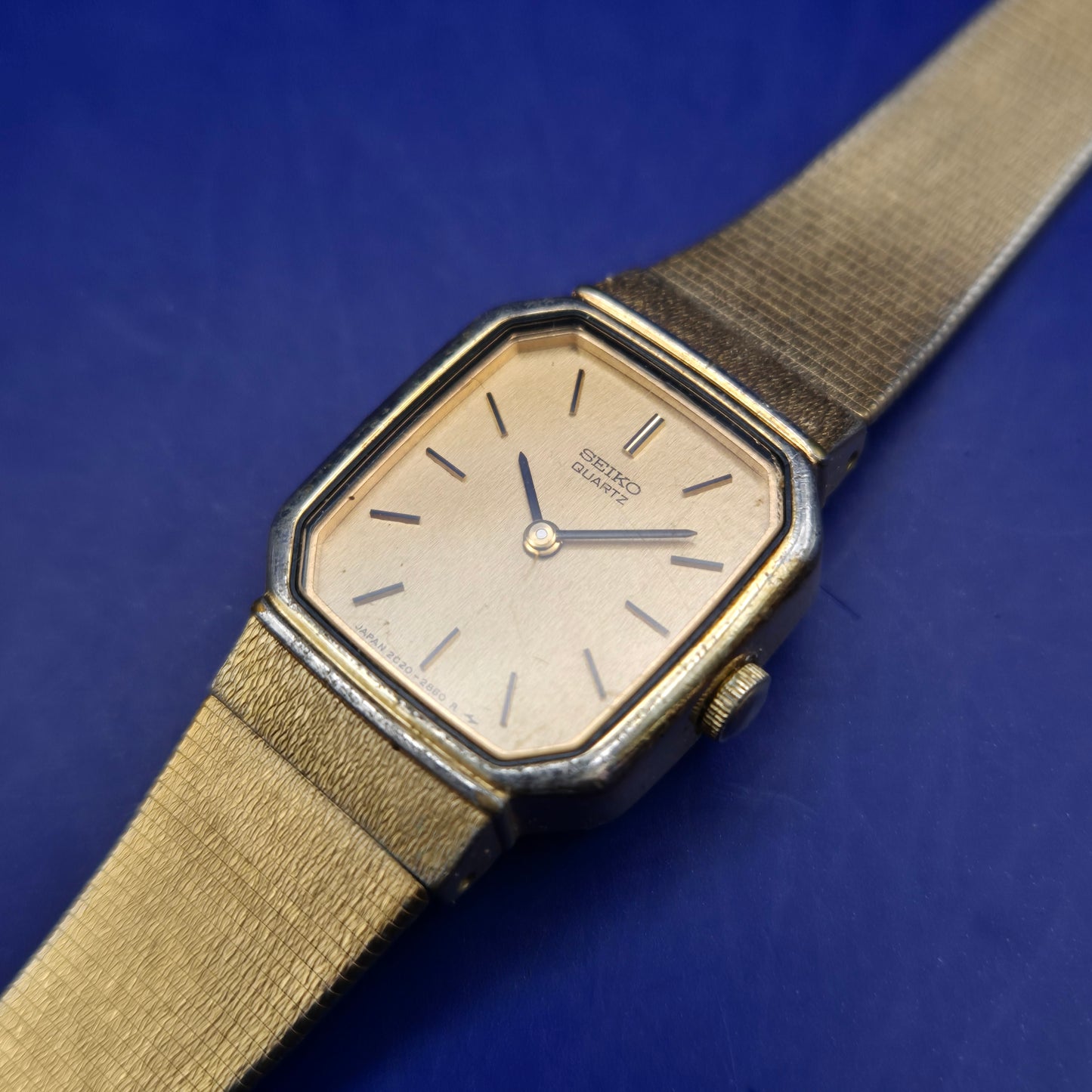 Klassische Seiko Damen Uhr – Vergoldet & Vintage-Stil