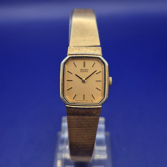 Klassische Seiko Damen Uhr – Vergoldet & Vintage-Stil