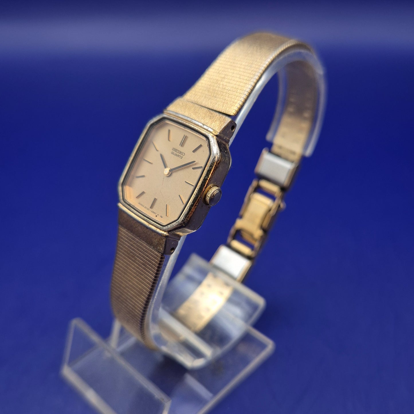 Klassische Seiko Damen Uhr – Vergoldet & Vintage-Stil