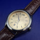 Klassische C&C Herren Uhr – Goldfarbenes Zifferblatt mit Lederarmband