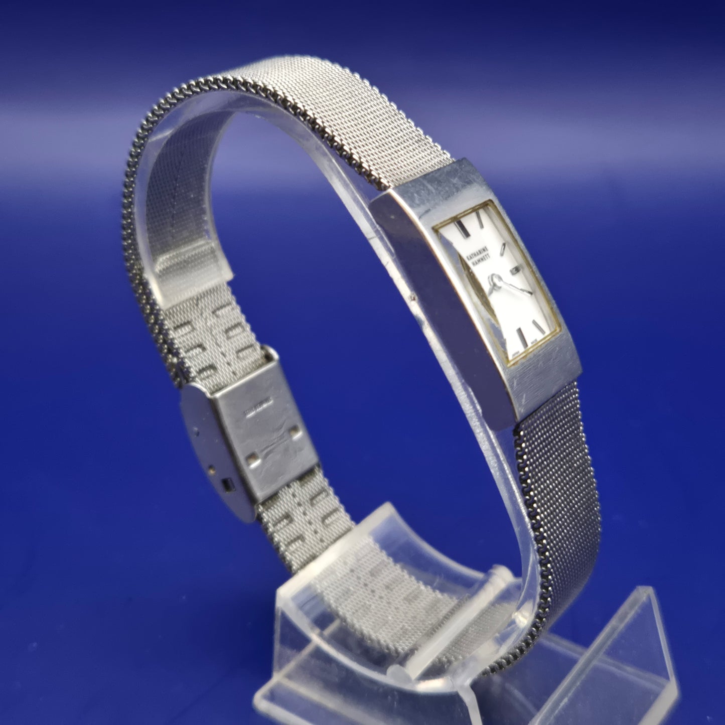 Exklusive Katharine Hamnett Damen Uhr – Modernes Mesh-Design