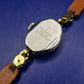 Exklusive Zentia Damen Uhr – Vintage Eleganz mit 15 Juwelen