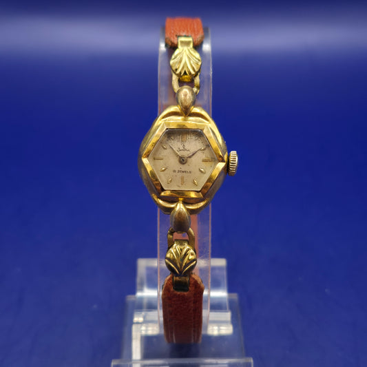 Exklusive Zentia Damen Uhr – Vintage Eleganz mit 15 Juwelen
