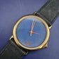 Elegante BZ Herren Uhr – Minimalistisches Design mit blauem Zifferblatt