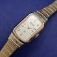 Elegante Orient Damen Uhr – Vintage Gold-Optik mit Milanaise-Armband