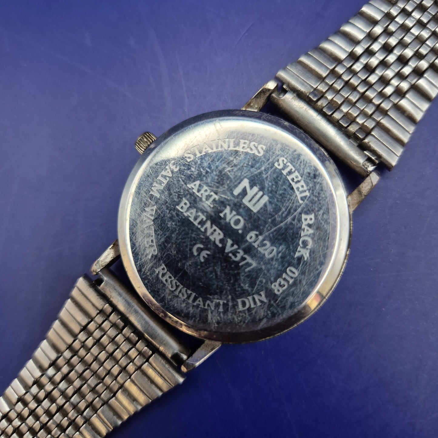 Elegante NW Herren Uhr – Minimalistisches Design in Silber