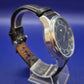 Klassische Sempre Herren Uhr – Schwarzes Zifferblatt & Lederarmband