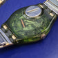 Vintage Swatch Golden Gear Herren Uhr – Transparentes Design mit Goldakzenten