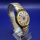 Vintage Swatch Golden Gear Herren Uhr – Transparentes Design mit Goldakzenten