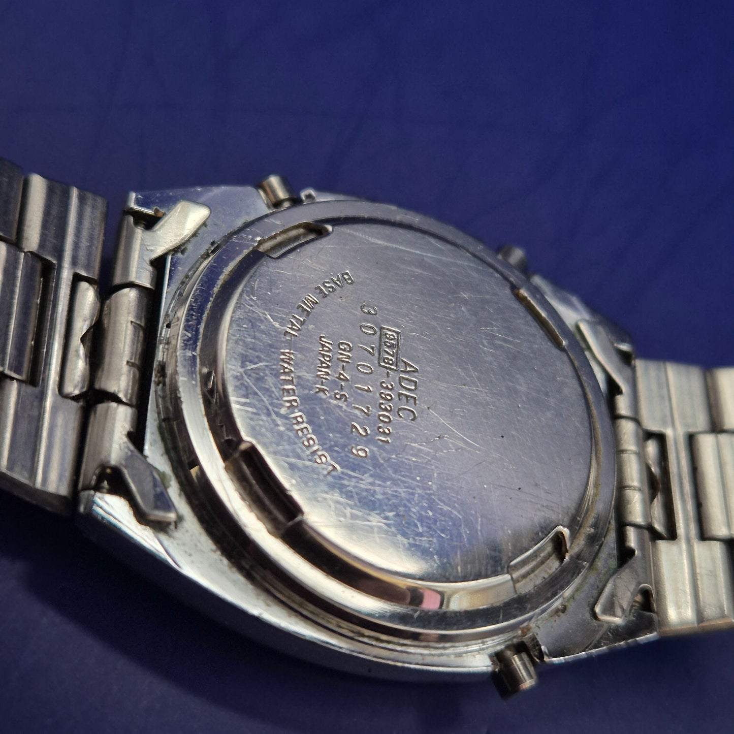 Vintage ADEC Memo-Melody Herren Uhr – Retro Digital Klassiker