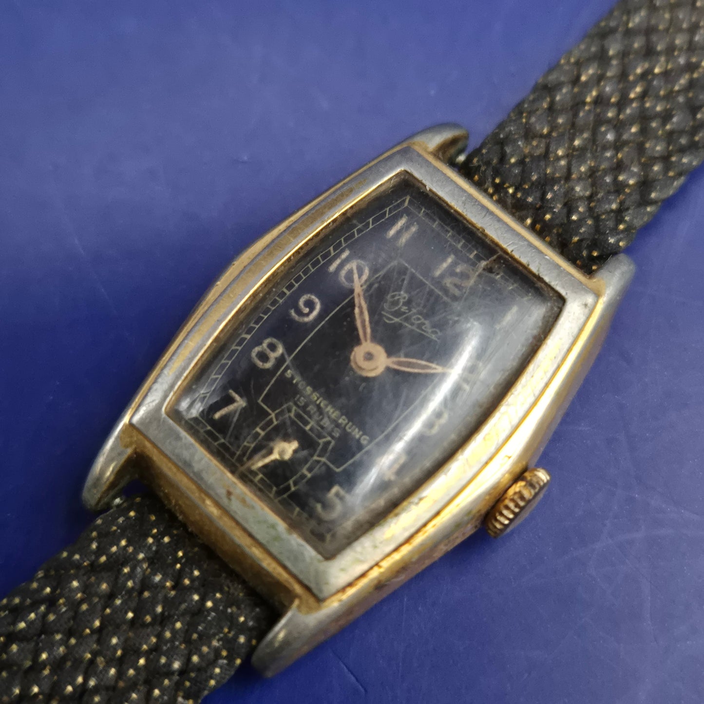 Alte Bifora Damen Uhr – Vintage-Stil & Bastlerstück