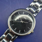 Elegante MC Damen Uhr – Minimalistisches Design in Silber & Schwarz