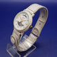 Elegante M&M Damen Uhr – Swiss Made mit Mondphase & Lederarmband