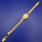 Pratina Vintage Damen Uhr - Elegantes, vergoldetes Netzdesign