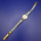 Pratina Vintage Damen Uhr - Elegantes, vergoldetes Netzdesign