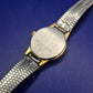 Pratina Vintage Damen Uhr - Elegantes, vergoldetes Netzdesign
