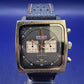Megir Chronograph Herren Uhr – Markantes Quadratisches Design in Blau