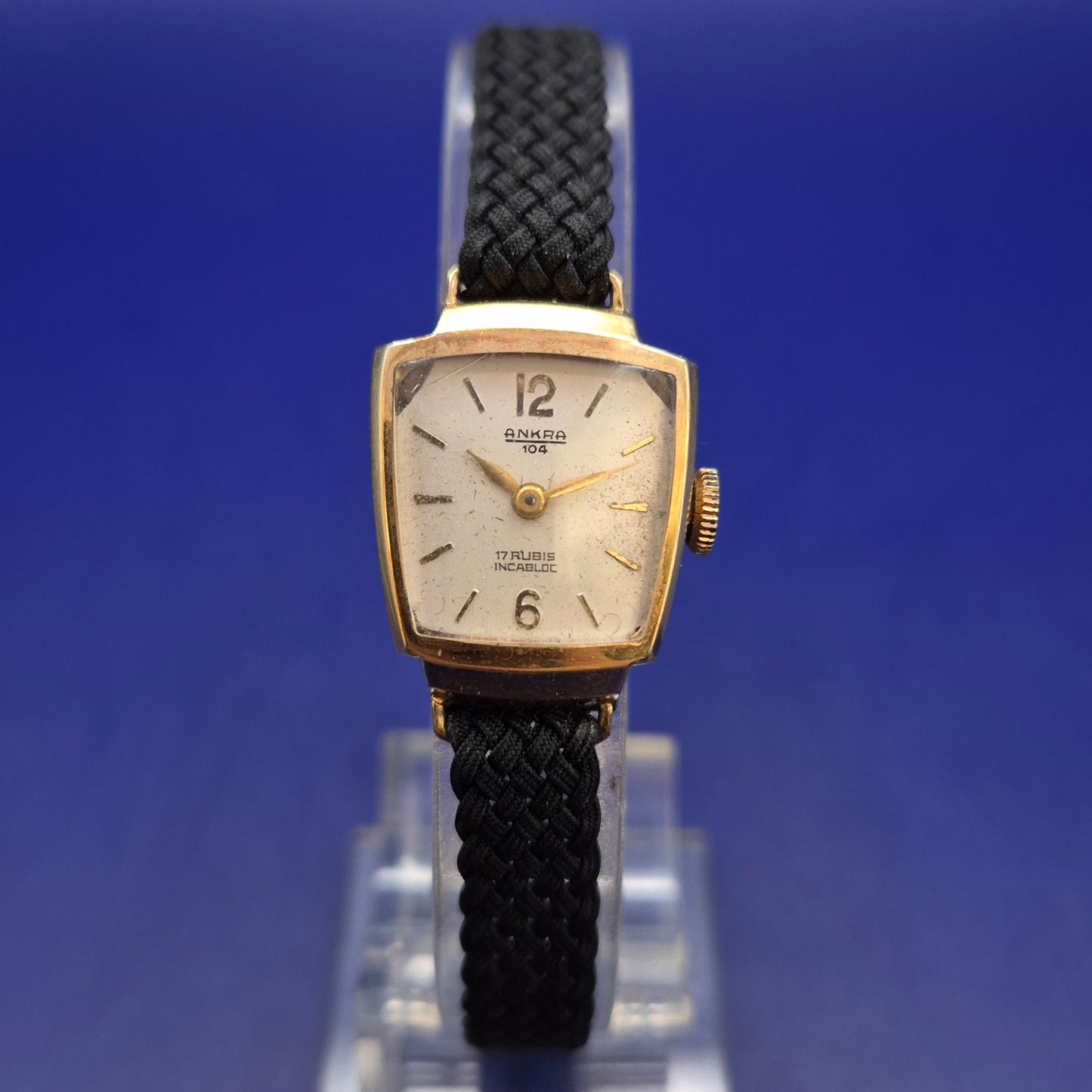 Vintage Ankra 104 Damen Uhr - 17 Rubis Incabloc Vergoldet