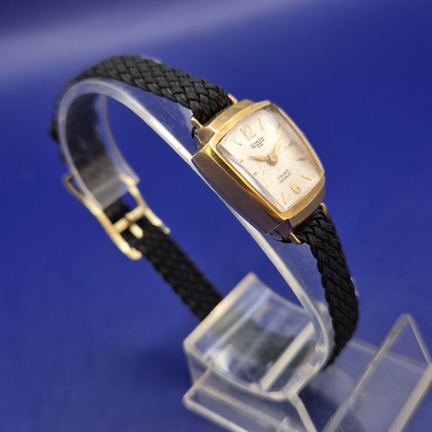 Vintage Ankra 104 Damen Uhr - 17 Rubis Incabloc Vergoldet