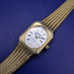 Elegante Pallas Ormo Damen Uhr – Vintage Gold-Look mit Mesh-Armband