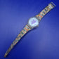Vintage Fiorucci Damen Uhr – Verspieltes Blumendesign im 90er-Stil