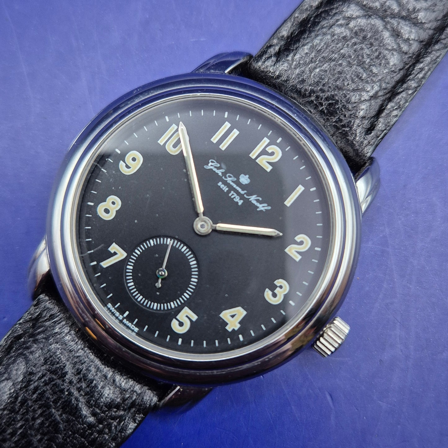 Klassische Gebr. Sommé Nachf. Herren Uhr – Schweizer Präzision
