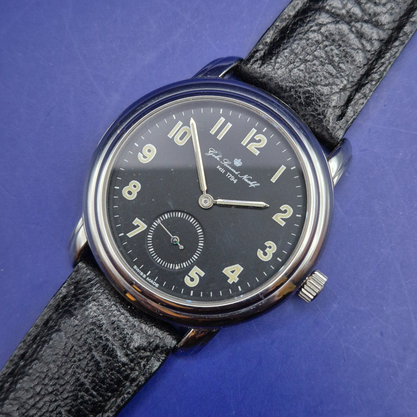 Klassische Gebr. Sommé Nachf. Herren Uhr – Schweizer Präzision
